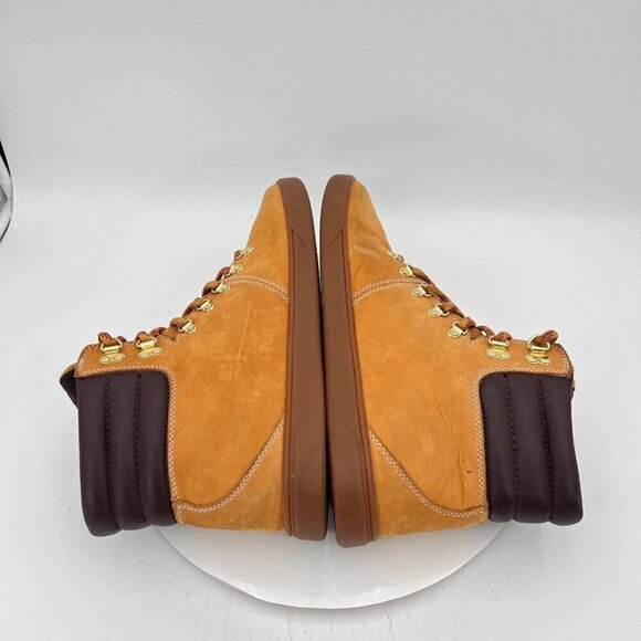 Timberland Groveton Alpine Men Size 13 6918B Brown Wheat Nubuck Leather Boot - Picture 8 of 14